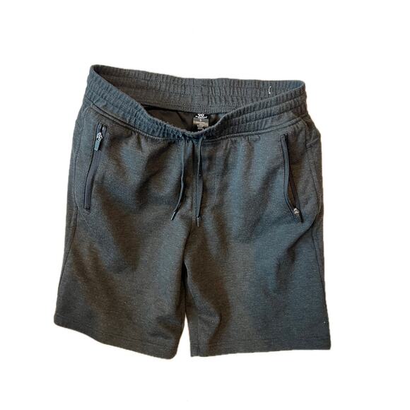 90 Degrees Gray Training Sweatshorts Mens S - Picture 1 of 3